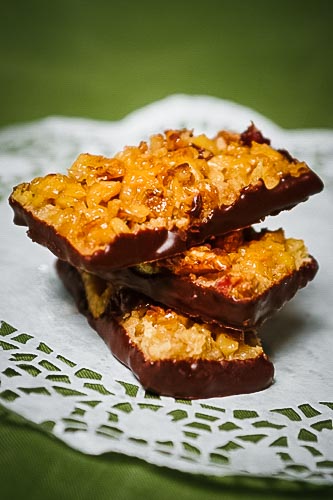 Florentiner Plätzchen werden in der Regel mit Mandelplättchen gebacken. Wir haben den Klassiker neu interpretiert und ein Rezept mit Walnüssen entwickelt.