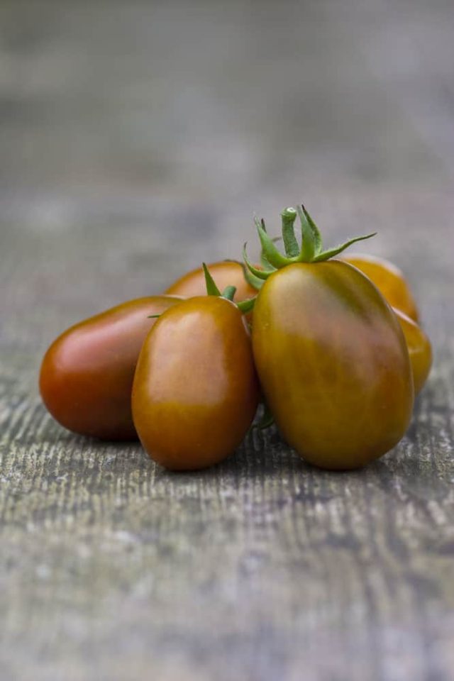 Meine bewährte Top Five Tomatenliste: Die kleinen Mohren, braune Cocktailtomate mit gutem Geschmack