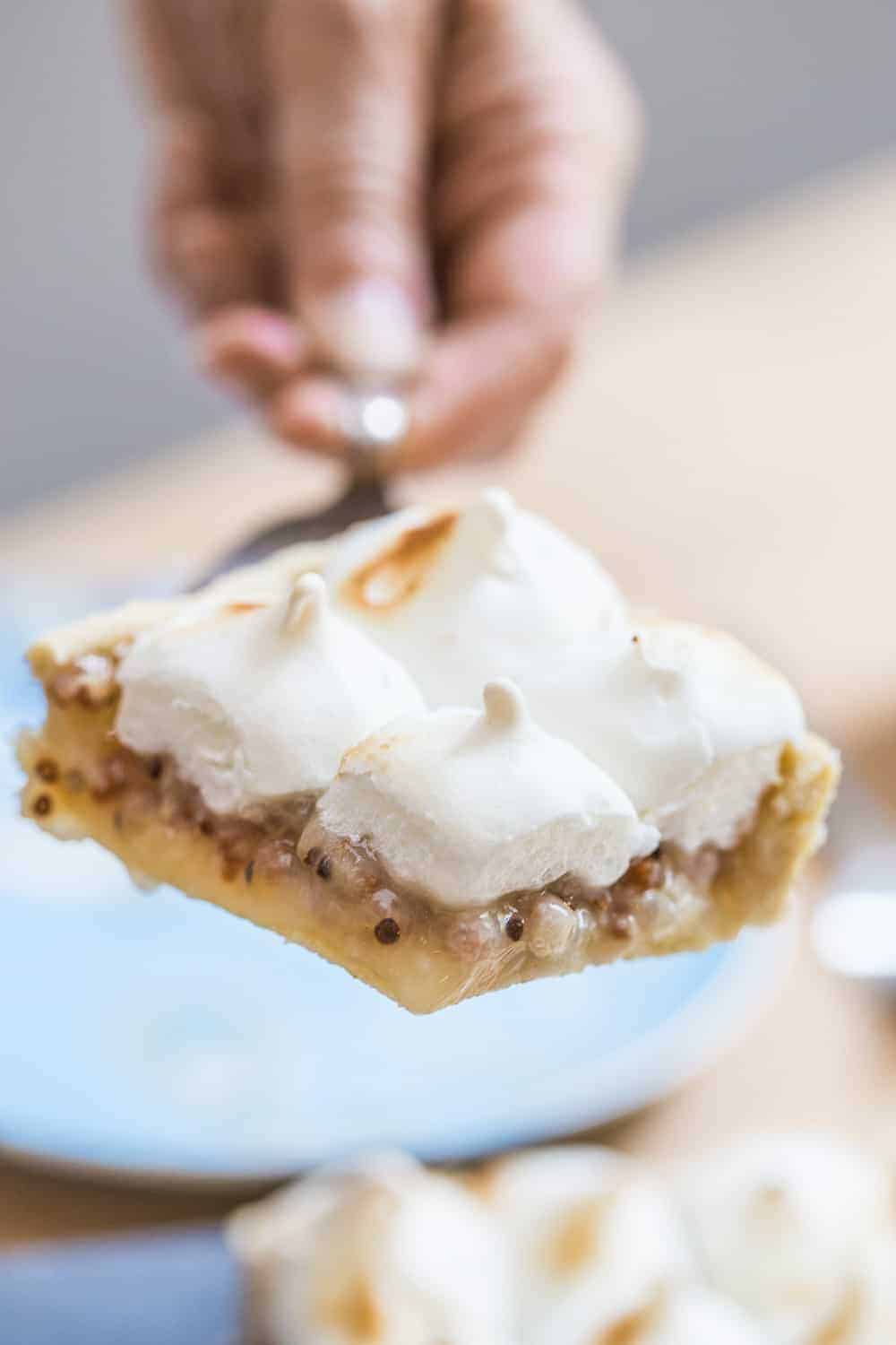 Johannisbeer-Baiser-Kuchen Rezept