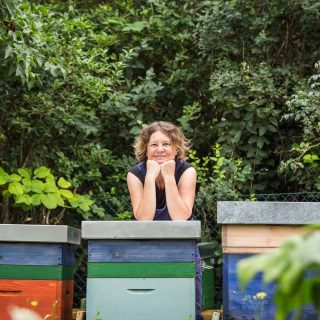 Bienensaison 2017 die Imkerin