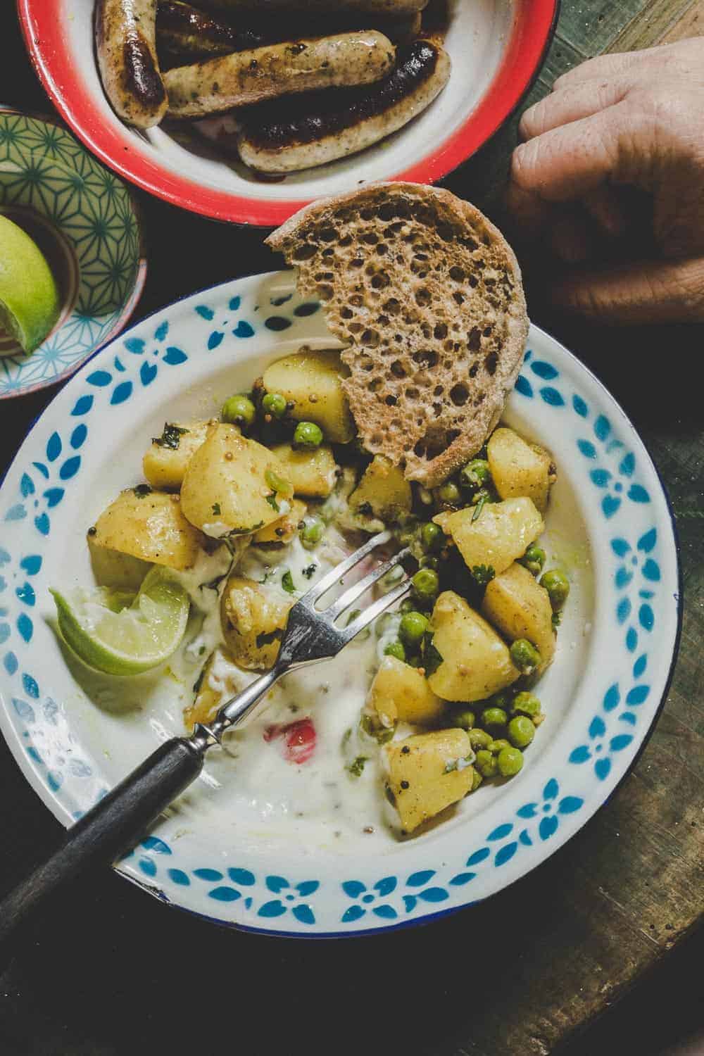 persischer Kartoffelsalat